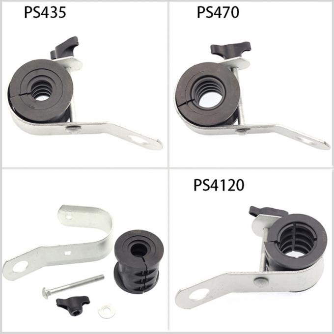 ABC Cable Suspension Clamp LV Dead End Anchor Ftth Plastic Tension