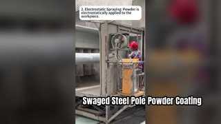Swaged Steel Pole Powder Coating: Advanced Process for Utility Infrastructure Protection