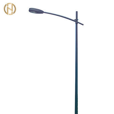 Hot-Dip Galvanized Street Light Pole with Customizable Features for Stylish Lighting