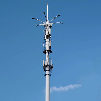 High performance ASTM A572 GR65 Steel Telecommunication Post