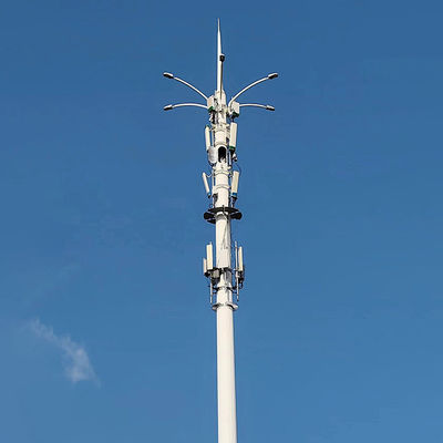 30m Telecom Poles For Telecommunication Post With Wind Pressure Calculation