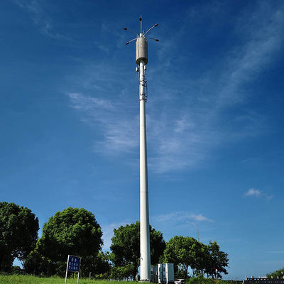 Customizable Height and Wind Design for Telecommunication Post with Steel Pole Structure Analysis Report