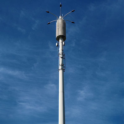 Telecommunication Pole / Monopole Shape Conical Round Polygonal Octagonal Dodecagonal Hexadecagonal Tubular Tapered