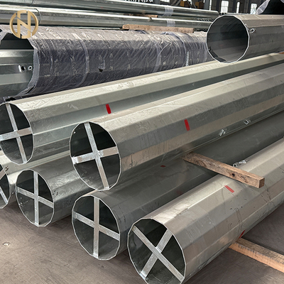 Hot-dip Galvanized High Voltage Power Electric Transmission Line Pole Electrical Equipment