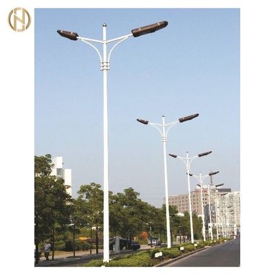 Customized 3m 6m 8m 12m Hot Dip Galvanized Octagonal Street Light Pole