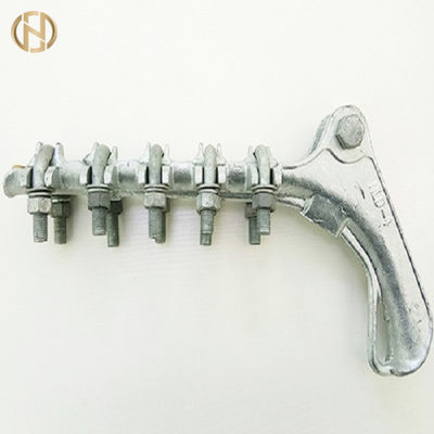 Corrosion Resistant Pole Accessories , Strain Clamp Electric Fittings