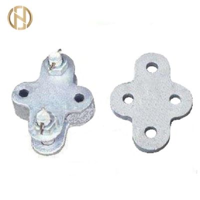 Galvanized Power Pole Accessories  33KV 6300S Power Pole Cross Arm