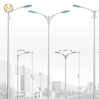 3m 4m 6m 10m Street Light Pole Highway Outdoor Street Light Pole