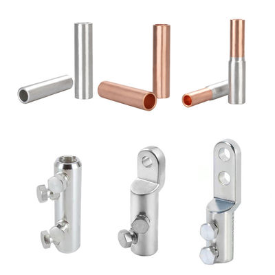 Bolted Terminal Cable Connecting Tube Lug Aluminum Alloy