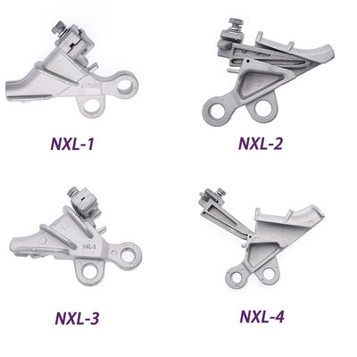 Wedge Type Over Tension Resistant Clamp Alloy Aluminium Strain