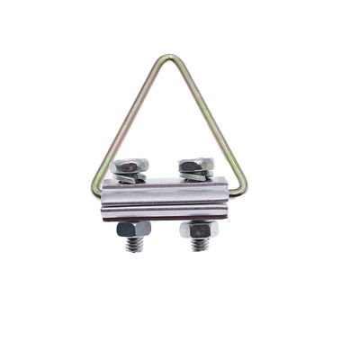 OPGW Optical Figure 8 Cable Suspension Clamp With Steel Messenger