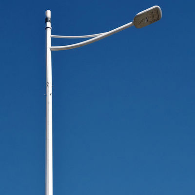 Buy Hot Dip Steel Galvanized Street Light Pole For Customizable Outdoor Lighting Solutions online manufacture