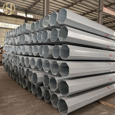 Buy Octagonal Power Poles for Low and Medium Voltage Lines Metallic Poles Electrical Equipment Supplies online manufacture