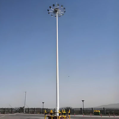 Buy High Mast Pole with Circular and Irregular Light Plates Offering Cool White Pure White and Warm White Color Temperatures online manufacture