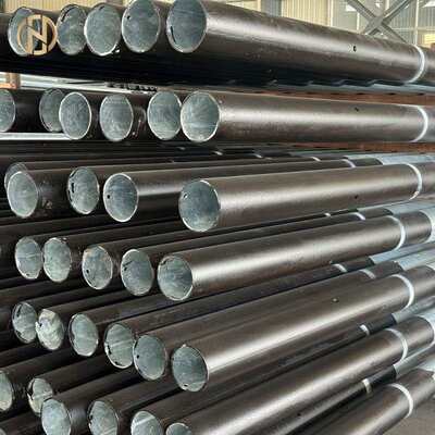 Buy Customized Q355 Hot Dip Galvanized Swaged Steel Pole 6m 9m 12m Stepped Electrical Utility Pole for Street Lighting and Power Transmission online manufacture