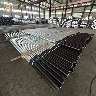 Buy 7M Galvanized Mild Steel Monopole, FUTAO Swaged Tubular Pole for Electric Power Transmission online manufacture