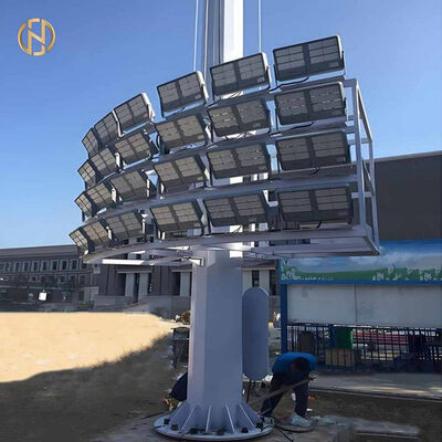 Buy High Mast Pole Stadium Lighting with Heights Ranging from 15 to 40 Meters Suitable for Various Lighting Needs online manufacture