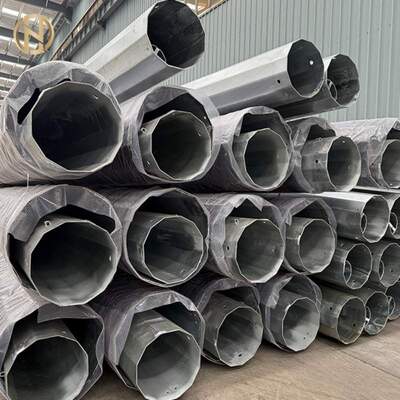 Buy 10m-12m 11KV-33KV Hot Dip Galvanized Steel Electrical Pole – Reliable Power Distribution Solution for Southeast Asia online manufacture