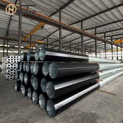 Buy 10kV-33kV Steel Utility Pole – Q355B Polygonal Single Pole for Distribution Lines online manufacture