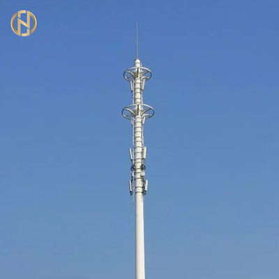 Buy 30M 35M Telecommunication Post  Palm Tree Monopole Transmission Tower online manufacture
