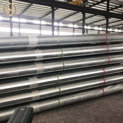 Buy Thickness 4mm Electrical Power Pole 10.5m Height Metal Power Pole online manufacture