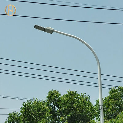 Buy 12M Galvanized Q345B Steel Street Light Pole online manufacture