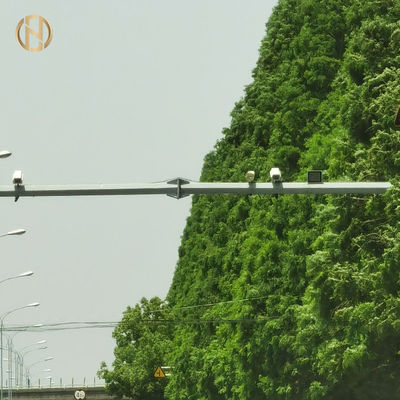 Buy Type Galvanized Steel 8M CCTV Camera Mounting Pole online manufacture