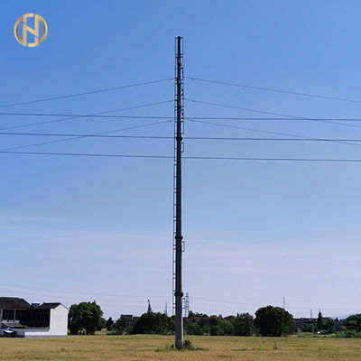 Buy 40Ft Electric Steel Pole Polygonal By  CNC Laser Cutting online manufacture