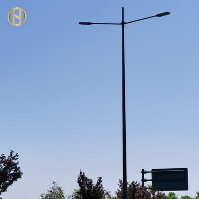 Buy Customizable Electical Outdoor Solar Street Light Pole Design With Hot-Dip Galvanized Coating online manufacture