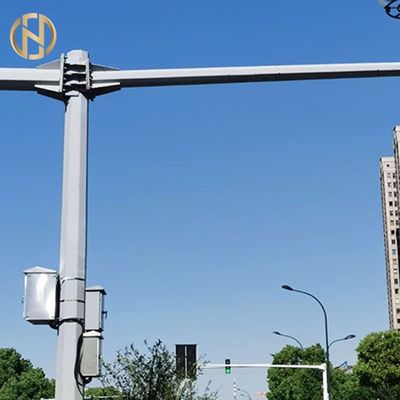 Buy High Quality Hot Dip Galvanized Q235B Steel CCTV Camera Pole online manufacture