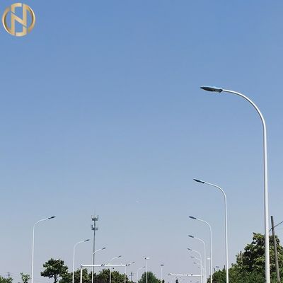 Buy High Precision Octagonal Light Pole 12m High Durability For Area Lighting online manufacture