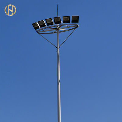 Buy 45 Meter 35 Meter 20 Meter High Mast Pole Hot Dip Galvanized online manufacture