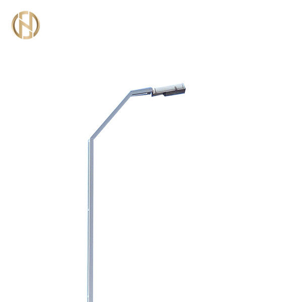 Customized Hot-Dip Galvanized Street Light Pole with Adjustable Working Conditions