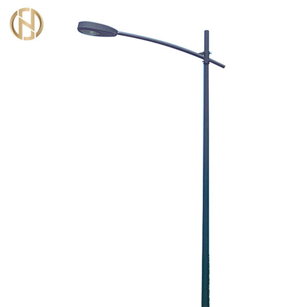 Hot-Dip Galvanized Street Light Pole with Customizable Features for Stylish Lighting