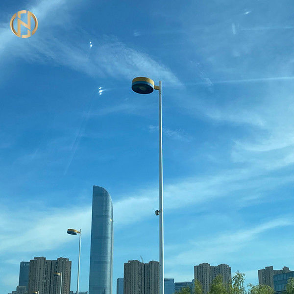 Customized Painting Color Hot-Dip Galvanized and Electrostatic Spraying Street Light Pole for Durability