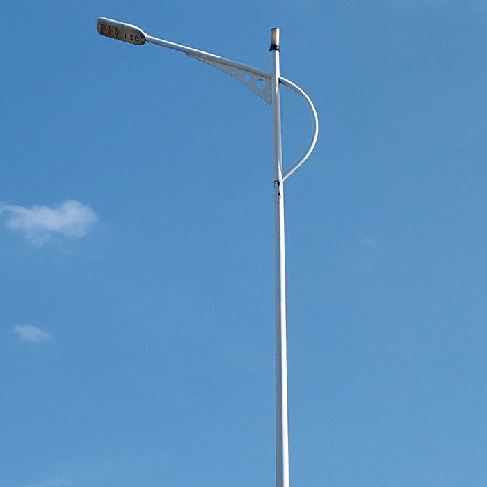 Conical / Polygonal / Round Street Light Pole with Hot Dip Galvanization
