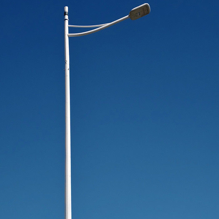 Customizable Led Street Light Pole Outdoor Lighting Solutions Hot Dip Galvanized Steel