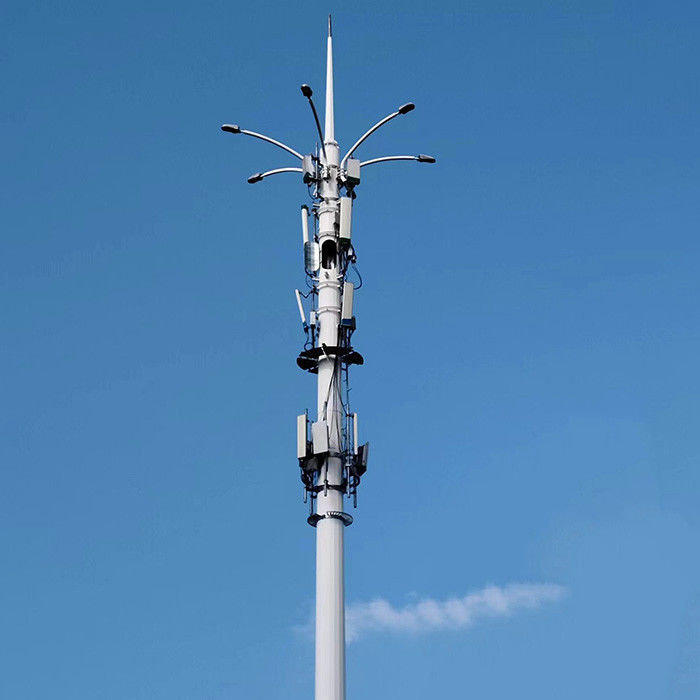 High performance ASTM A572 GR65 Steel Telecommunication Post