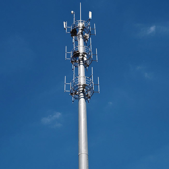Futao Telecommunication Post Deflection Calculation And Steel Pole Structure Analysis Report