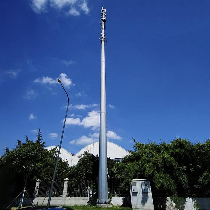 30m Telecom Poles For Telecommunication Post With Wind Pressure Calculation