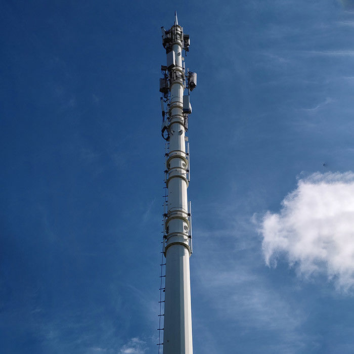 ASTM A572 GR65 Steel Telecommunication Post Durable Strong