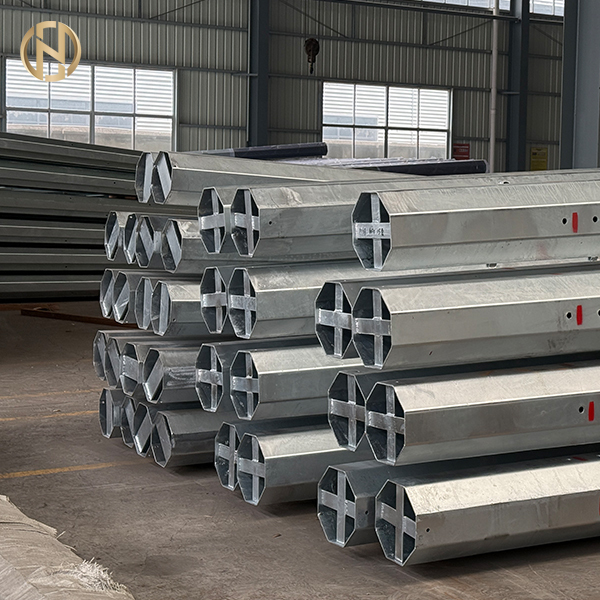 Hot-dip Galvanized High Voltage Power Electric Transmission Line Pole Electrical Equipment