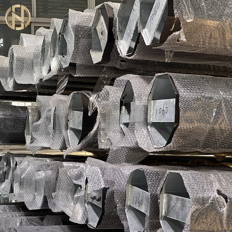Octagonal Power Poles for Low and Medium Voltage Lines Metallic Poles Electrical Equipment Supplies