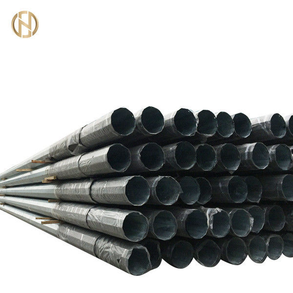 Electricity Industry Galvanised Power Pole  Galvanized Steel Electrical Pole