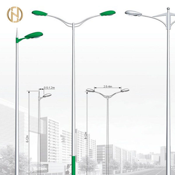 Hot-Sale Galvanized Decorative Outdoor High Mast Street Light Pole