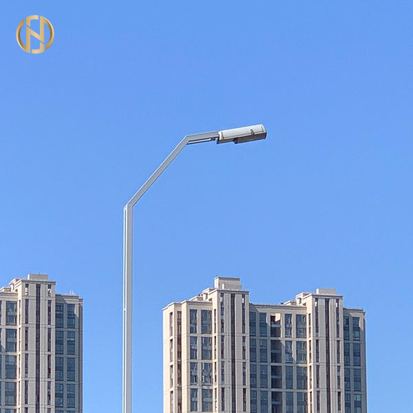 3-10mm Thickness Galvanized Light Pole  2% Dimension Tolerances