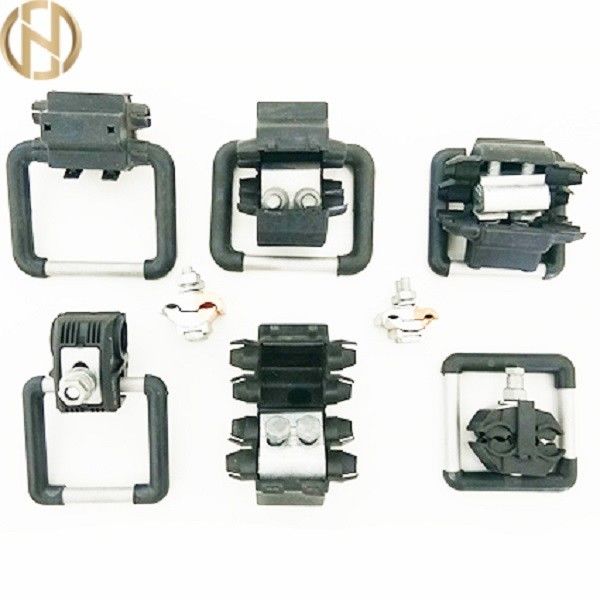 Insulated Aluminum Branch Earthing Clamp/Ground Clamp  J10BD-50-240 to J10DL-50-300 pole accessories