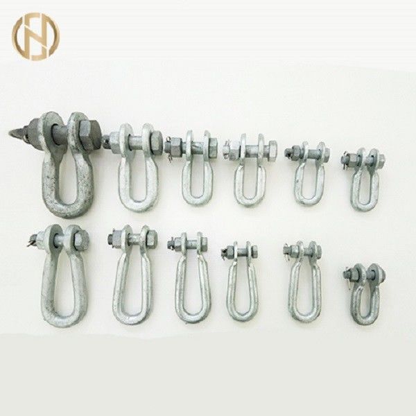 Silver Color Bolt Type Anchor Shackle With Safety Pin UL-7 To UL-21