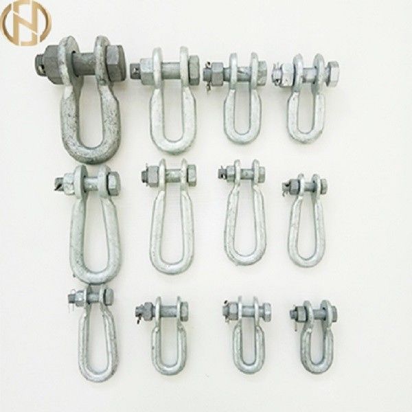 Silver Color Bolt Type Anchor Shackle With Safety Pin UL-7 To UL-21