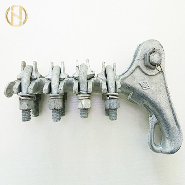 Corrosion Resistant Pole Accessories , Strain Clamp Electric Fittings